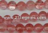 CRO253 15.5 inches 10mm round cherry quartz beads wholesale