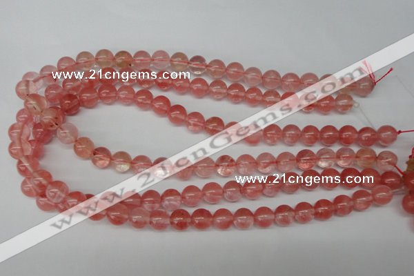 CRO253 15.5 inches 10mm round cherry quartz beads wholesale