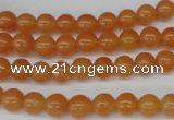 CRO29 15.5 inches 6mm round red aventurine beads wholesale