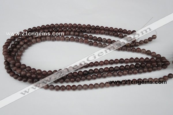 CRO30 15.5 inches 6mm round purple aventurine beads wholesale