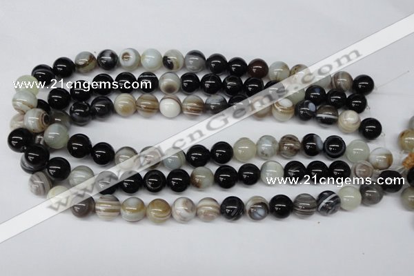 CRO301 15.5 inches 12mm round agate gemstone beads wholesale