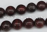 CRO318 15.5 inches 12mm round brecciated jasper beads wholesale