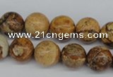 CRO319 15.5 inches 12mm round picture jasper beads wholesale