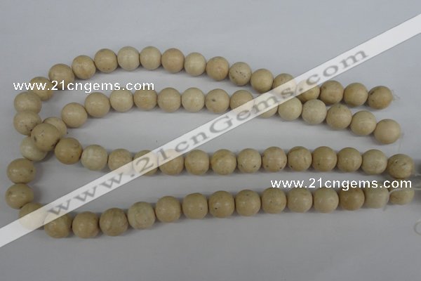 CRO326 15.5 inches 12mm round jasper gemstone beads wholesale