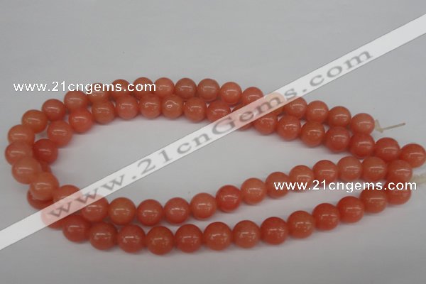 CRO330 15.5 inches 12mm round dyed candy jade beads wholesale