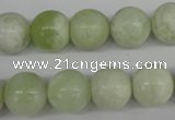 CRO332 15.5 inches 12mm round butter jade beads wholesale