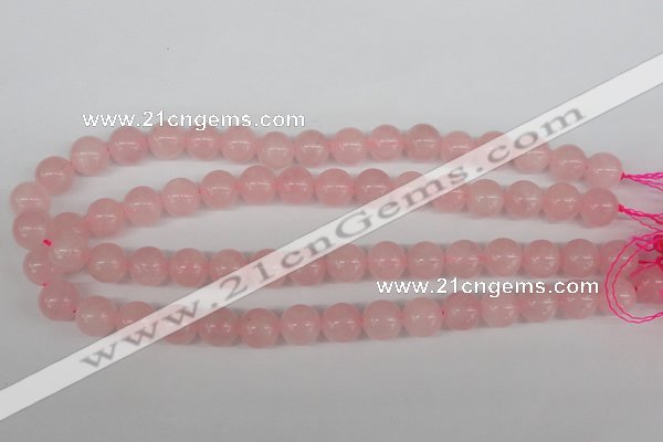 CRO341 15.5 inches 12mm round rose quartz beads wholesale