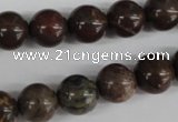 CRO356 15.5 inches 12mm round jasper gemstone beads wholesale