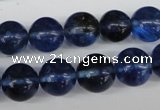 CRO371 15.5 inches 12mm round watermelon blue beads wholesale