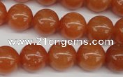 CRO391 15.5 inches 14mm round red aventurine beads wholesale