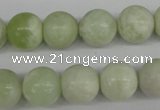 CRO393 15.5 inches 14mm round butter jade beads wholesale