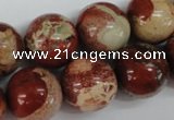 CRO449 15.5 inches 16mm round rainrow stone beads wholesale