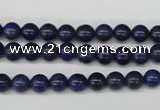 CRO46 15.5 inches 6mm round dyed lapis lazuli beads wholesale