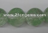 CRO549 15.5 inches 20mm round watermelon green beads wholesale