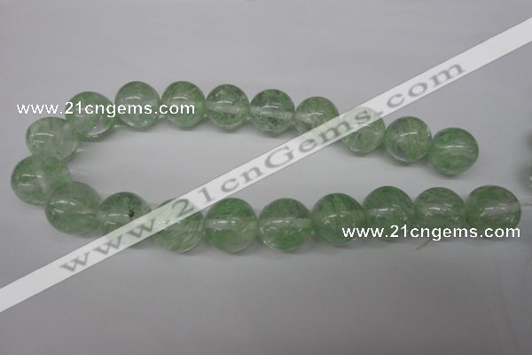 CRO549 15.5 inches 20mm round watermelon green beads wholesale