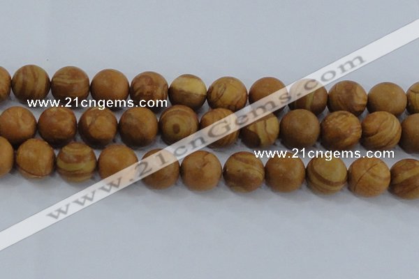 CRO556 15.5 inches 14mm round grain stone beads wholesale