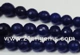 CRO715 15.5 inches 6mm – 14mm faceted round candy jade beads