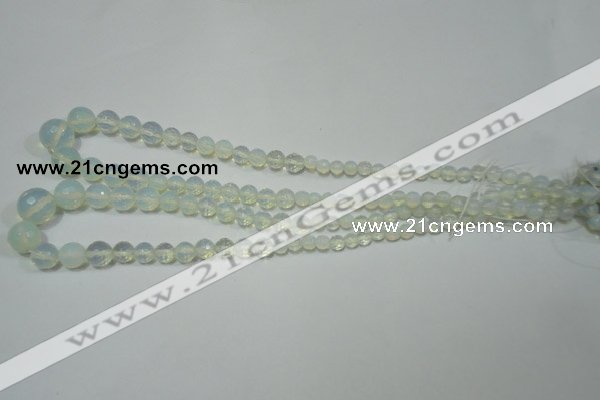 CRO744 15.5 inches 6mm – 14mm faceted round opal beads