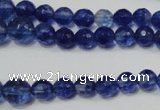 CRO748 15.5 inches 6mm – 14mm faceted round watermelon blue beads