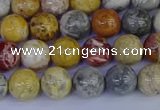 CRO862 15.5 inches 8mm round sky eye stone beads wholesale