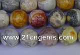 CRO863 15.5 inches 10mm round sky eye stone beads wholesale