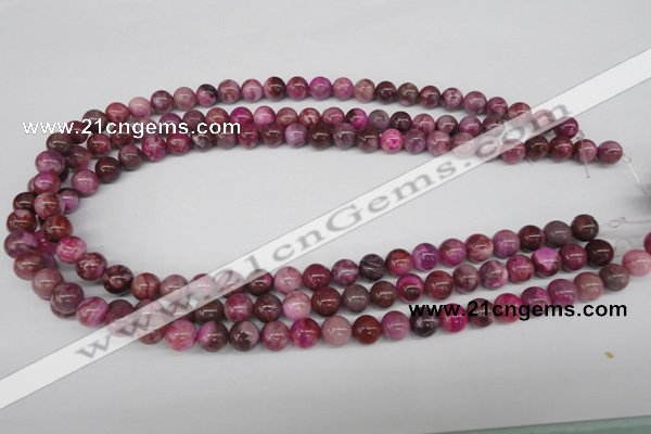 CRO87 15.5 inches 8mm round crazy lace agate beads wholesale