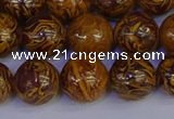 CRO884 15.5 inches 12mm round elephant blood stone beads