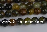 CRO900 15.5 inches 4mm round golden pietersite beads wholesale