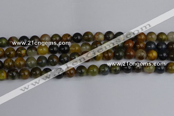 CRO904 15.5 inches 12mm round golden pietersite beads wholesale