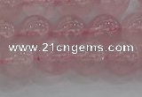 CRQ123 15.5 inches 10mm round natural rose quartz beads wholesale