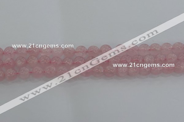 CRQ123 15.5 inches 10mm round natural rose quartz beads wholesale