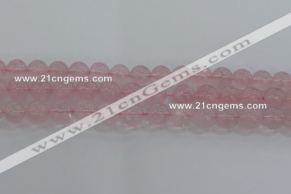 CRQ124 15.5 inches 12mm round natural rose quartz beads wholesale