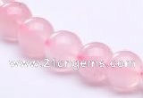 CRQ16 15.5 inches 10mm round natural rose quartz beads Wholesale