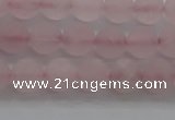 CRQ181 15.5 inches 6mm round matte rose quartz beads wholesale