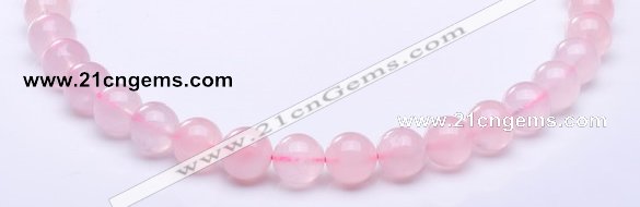 CRQ25 15.5 inches 4mm round natural rose quartz beads Wholesale