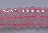 CRQ250 15.5 inches 4mm round rose quartz beads Wholesale