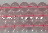 CRQ310 15.5 inches 10mm round natural rose quartz beads