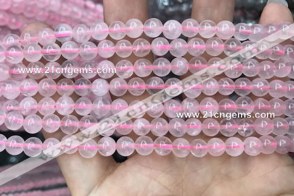 CRQ416 15.5 inches 6mm round rose quartz beads wholesale