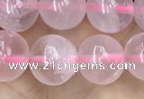 CRQ418 15.5 inches 10mm round rose quartz beads wholesale