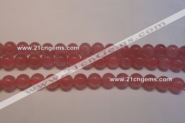 CRQ453 15.5 inche 10mm round A grade Madagascar rose quartz beads