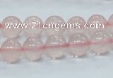 CRQ52 15.5 inches 10mm round natural rose quartz beads wholesale