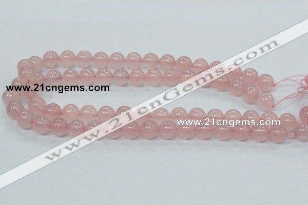 CRQ53 15.5 inches 12mm round natural rose quartz beads wholesale