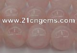 CRQ673 15.5 inches 12mm round rose quartz beads wholesale