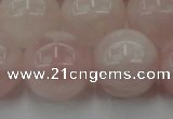 CRQ675 15.5 inches 16mm round rose quartz beads wholesale