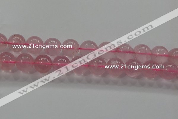 CRQ853 15.5 inches 12mm round natural rose quartz gemstone beads