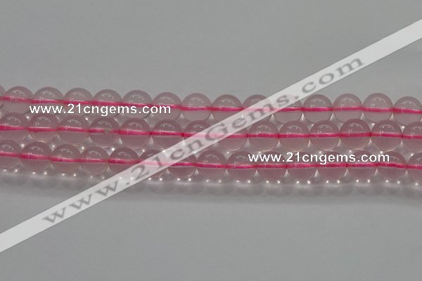 CRQ856 15.5 inches 8mm round natural rose quartz gemstone beads