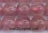 CRQ892 15 inches 8mm round Madagascar rose quartz beads