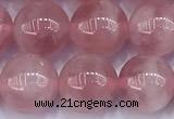 CRQ893 15 inches 10mm round Madagascar rose quartz beads