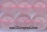 CRQ902 15 inches 10mm round rose quartz beads