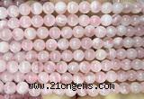 CRQ917 15 inches 6mm round Madagascar rose quartz beads wholesale